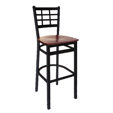 Marietta Window Pane Barstool