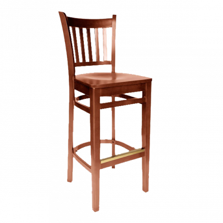 Delran Slat Back Barstool