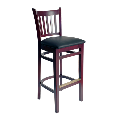 Delran Slat Back Barstool