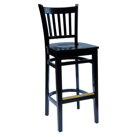 Delran Slat Back Barstool