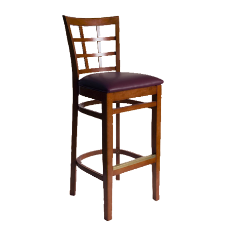 Pennington Window Pane Barstool