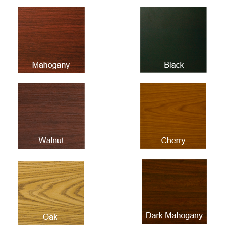 Double Sided Laminate Indoor Table Top, 24 x 24"