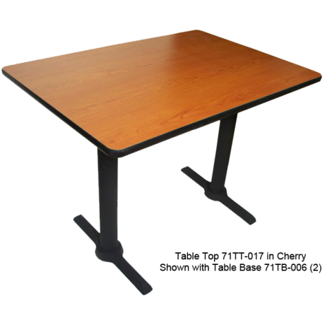 Double Sided Laminate Indoor Table Top, 30 x 48"