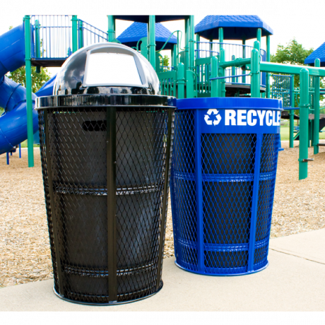 Expanded Metal Outdoor Container