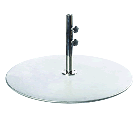 150 lb. Galvanized Steel Plate With 2" Stem for Monaco Series