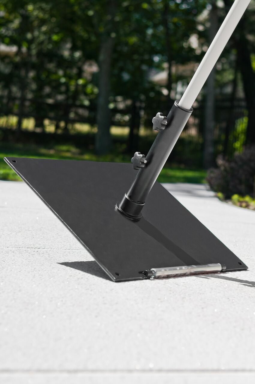 Steel Plate Umbrella Base with Wheels