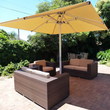 Nova Series 13' Square Giant Center Post Umbrella