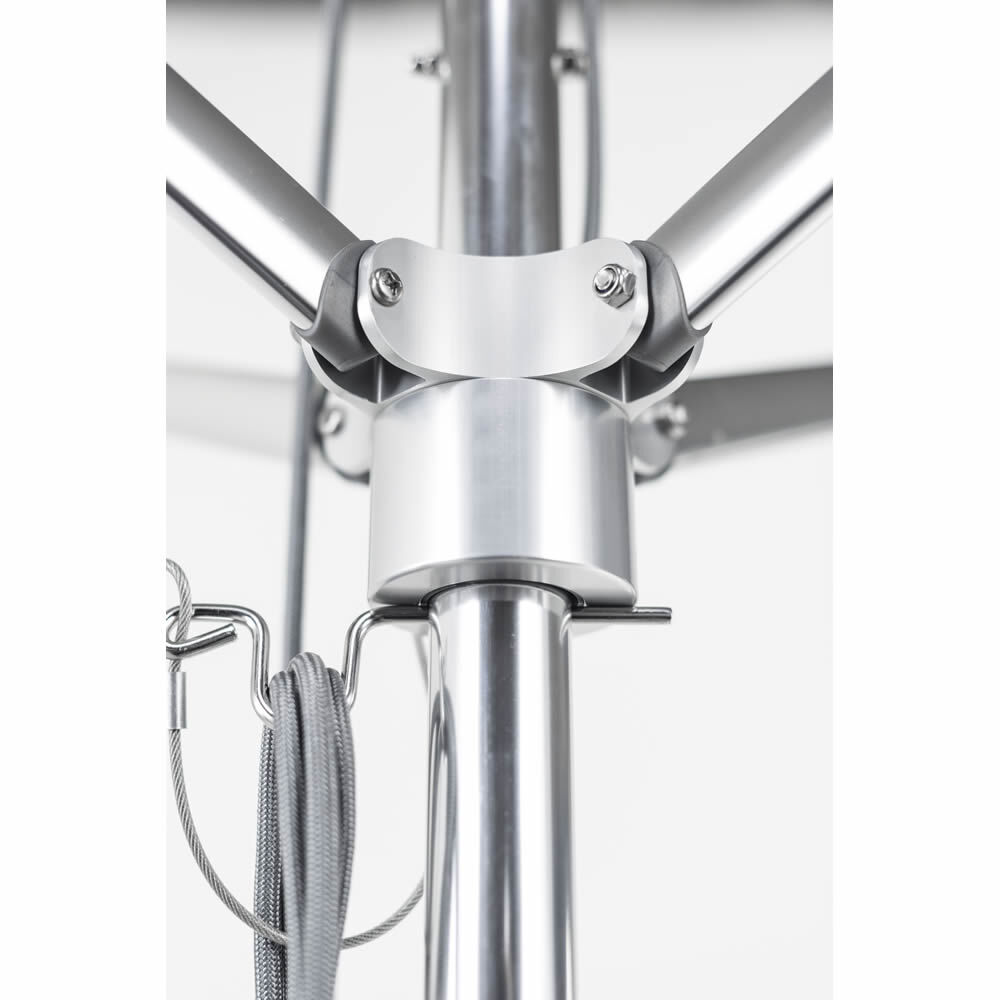Greenwich Series Square Aluminum Market Umbrella