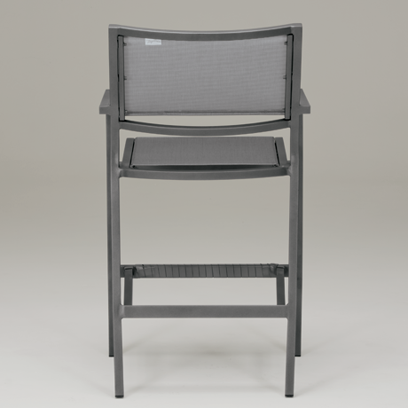 Cabana Club Sling Dining Stationary Bar Stool