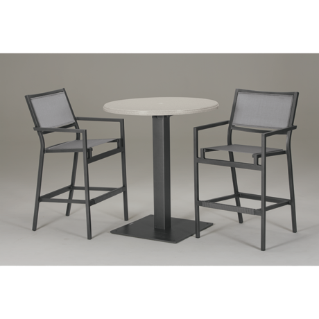 Cabana Club Sling Dining Stationary Bar Stool