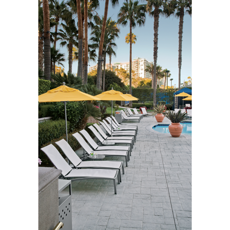 South Beach Relaxed Sling Chaise Lounge