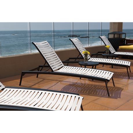 Elance Segment Armless Chaise Lounge