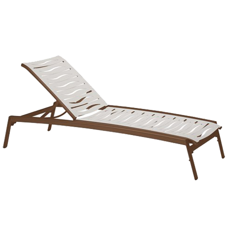 Elance Segment Armless Chaise Lounge
