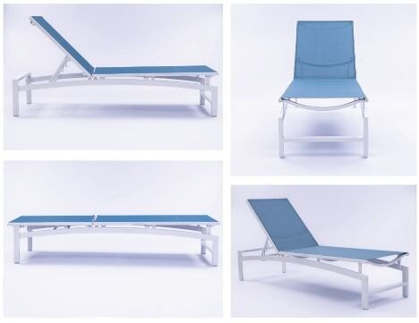 16" Malibu Sling Chaise Lounge