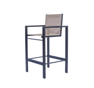 Malibu Sling Bar Chair with Back