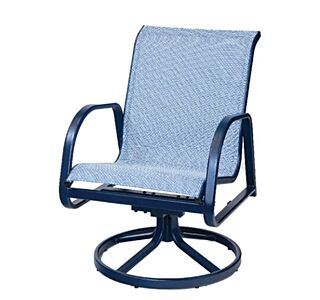 Ocean Breeze Sling Dining Swivel Rocker