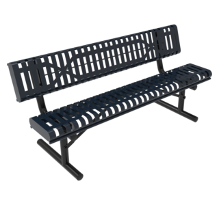 Rivendale Rolled Bench with Back