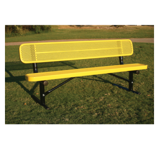 Rivendale Rectangular Bench with Back