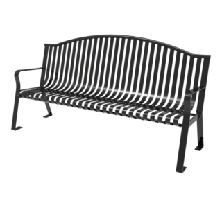 Rivendale Skyline Bench with Arched Back