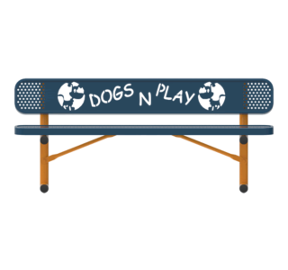 Dog Themed Bench