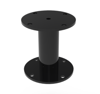 Trash Receptacle Surface Mount