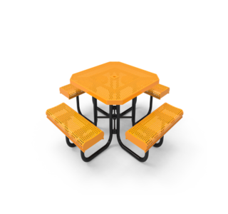 Rivendale Octagon Portable Table with Rolled Edges