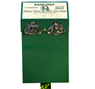 Dogvalet Aluminum Bag Dispenser / Waste Container