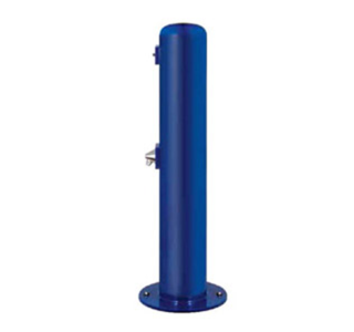 Metal Pedestal Outdoor Foot Shower