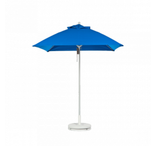 Monterey Collection Square Fiberglass Market Umbrella