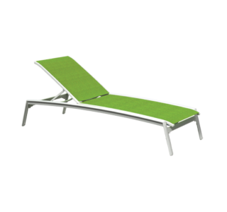Elance Relaxed Sling Armless Chaise Lounge