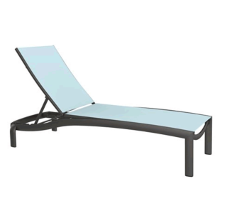 KOR Relaxed Sling Armless Chaise Lounge