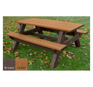 Standard Rectangle Picnic Table