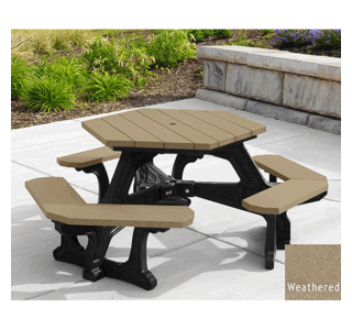 Plaza Hexagon Table